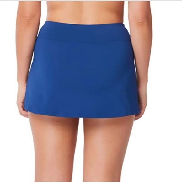 Bleu Rod Beattie High Waist Skirt Kore Long Bikini Bottom, swimsuit swimming - Picture 2 of 8